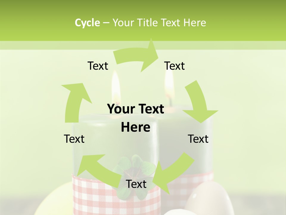 Landleben Osterkarte Osterdeko PowerPoint Template