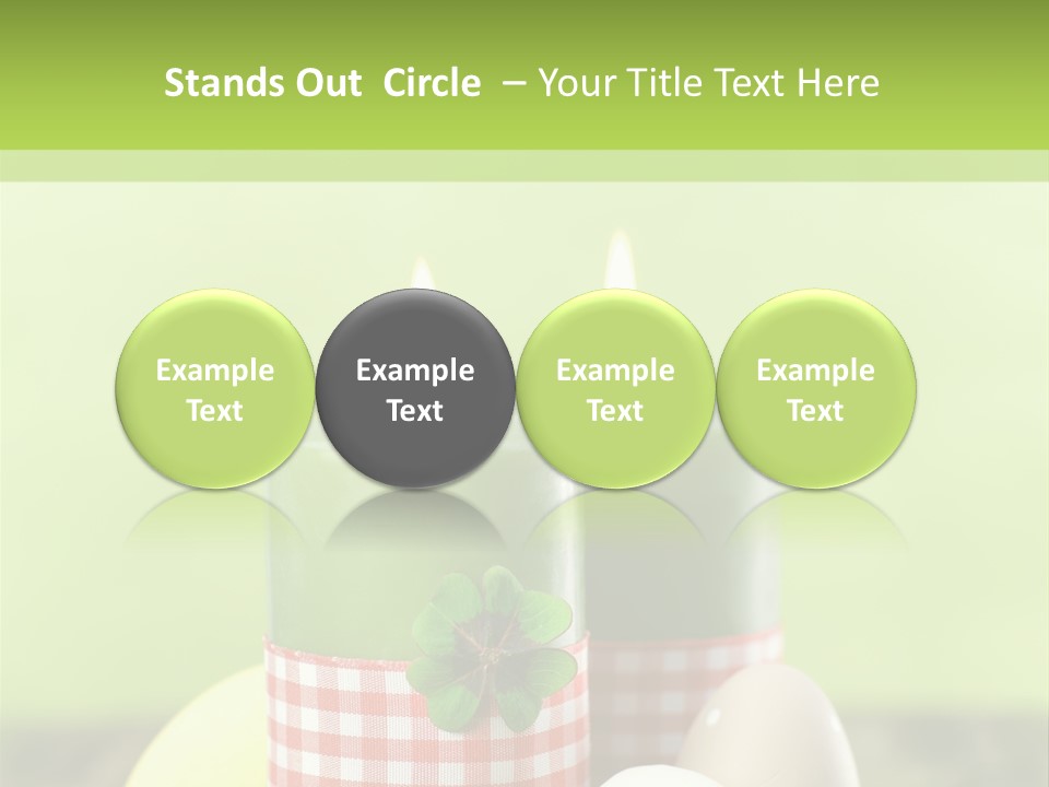 Landleben Osterkarte Osterdeko PowerPoint Template