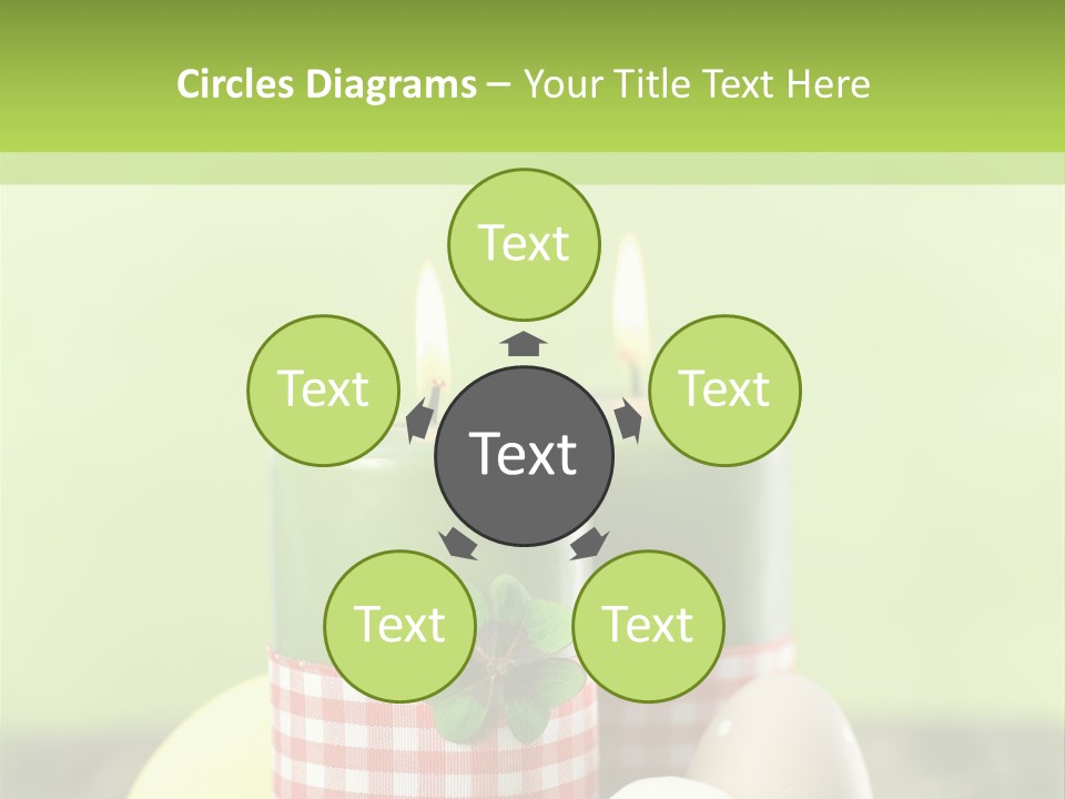 Landleben Osterkarte Osterdeko PowerPoint Template