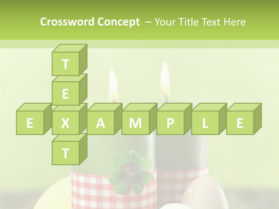 Landleben Osterkarte Osterdeko PowerPoint Template