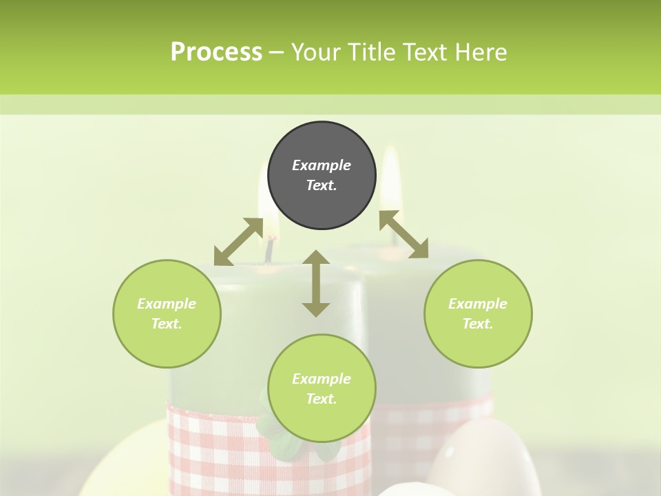 Landleben Osterkarte Osterdeko PowerPoint Template