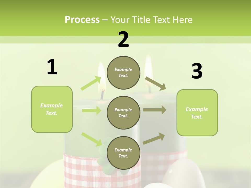 Landleben Osterkarte Osterdeko PowerPoint Template