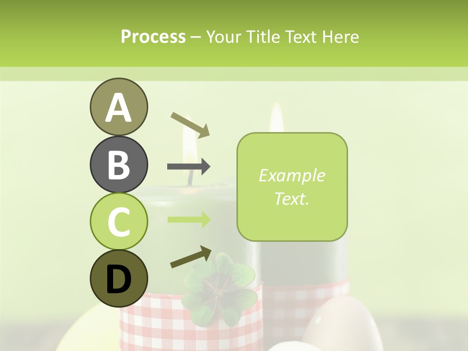 Landleben Osterkarte Osterdeko PowerPoint Template