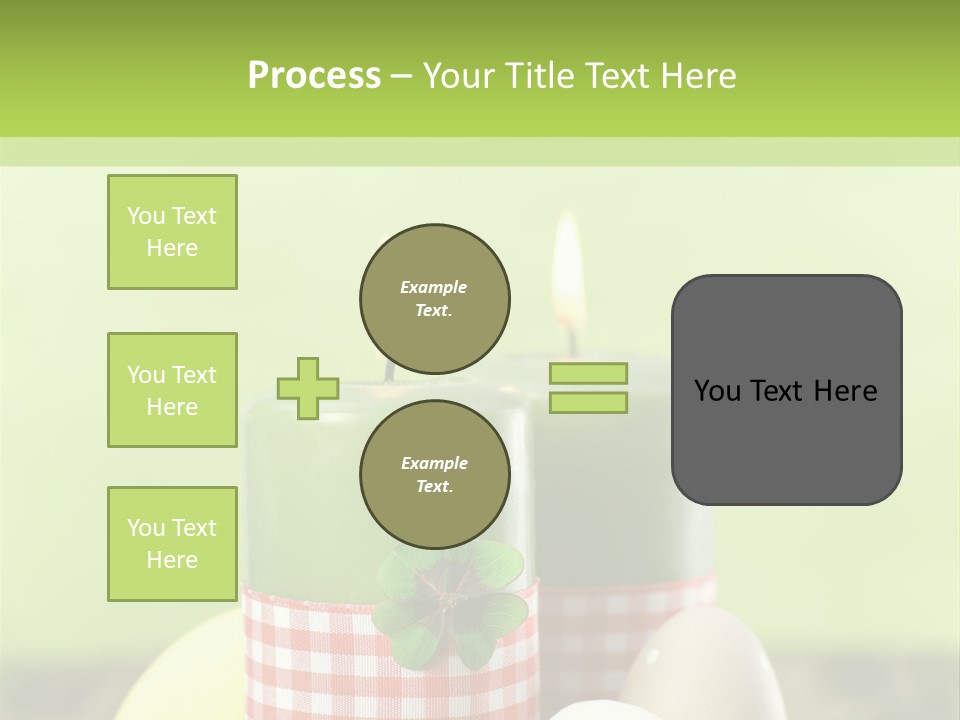 Landleben Osterkarte Osterdeko PowerPoint Template