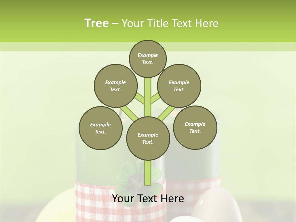 Landleben Osterkarte Osterdeko PowerPoint Template