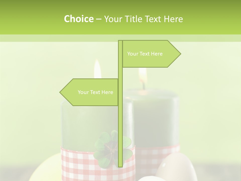 Landleben Osterkarte Osterdeko PowerPoint Template