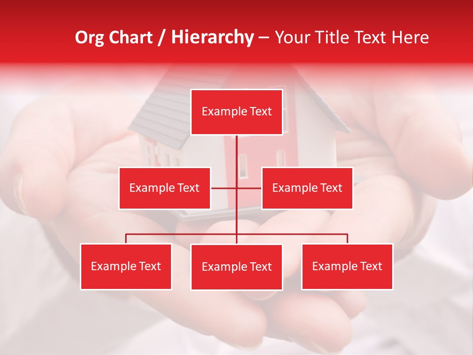Grundbesitz Immobilien Ziel PowerPoint Template