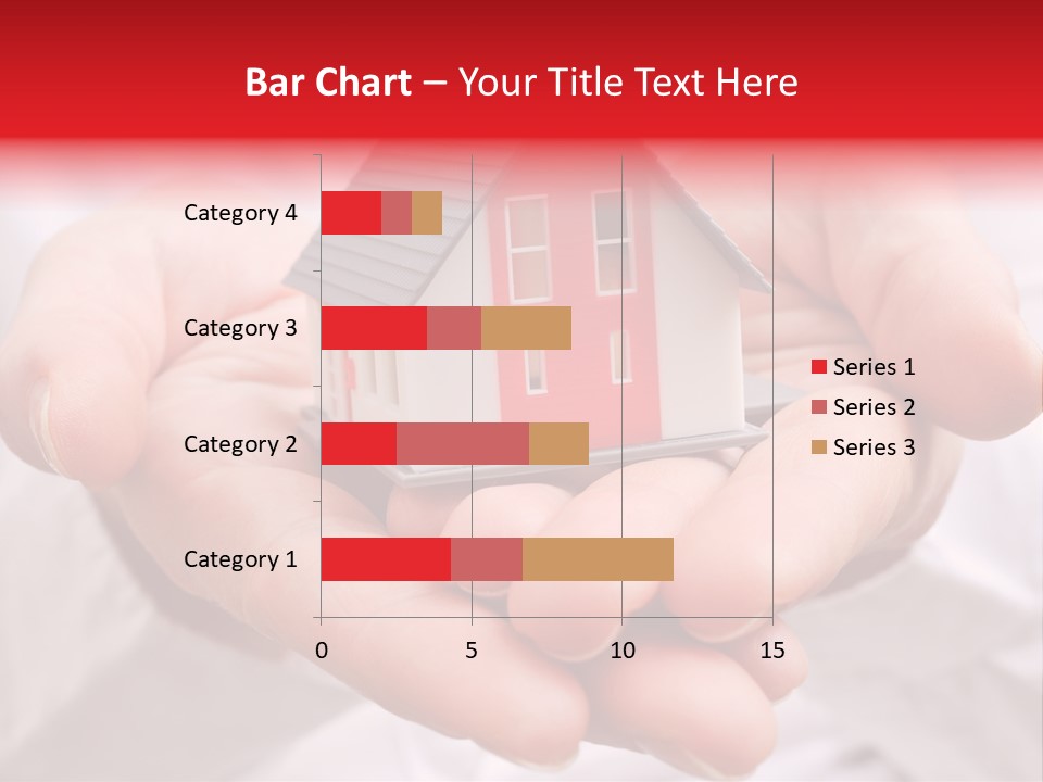Grundbesitz Immobilien Ziel PowerPoint Template