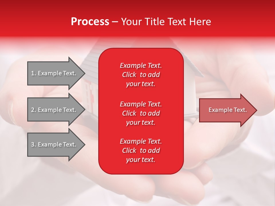 Grundbesitz Immobilien Ziel PowerPoint Template