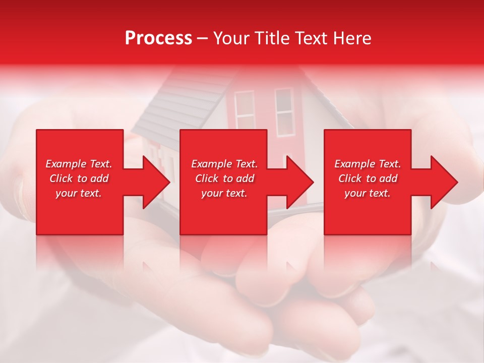 Grundbesitz Immobilien Ziel PowerPoint Template