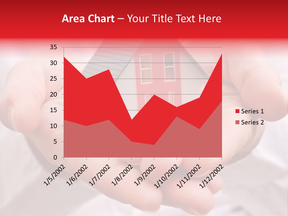 Grundbesitz Immobilien Ziel PowerPoint Template