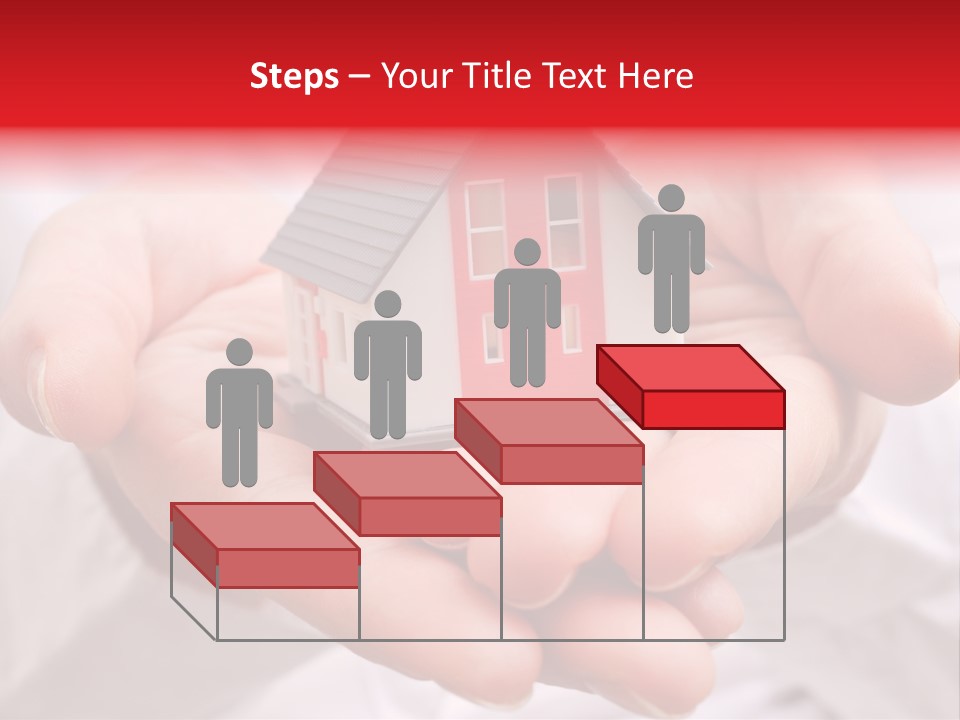 Grundbesitz Immobilien Ziel PowerPoint Template