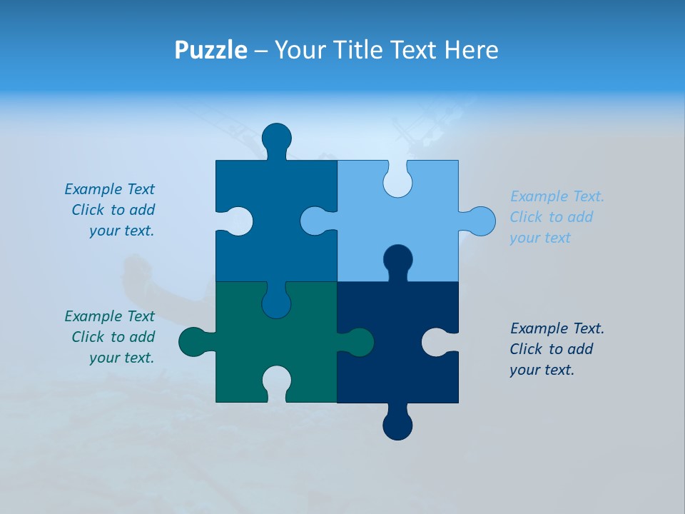 Alcyonaires Aquarium Ange PowerPoint Template