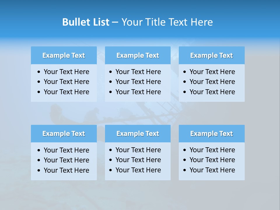 Alcyonaires Aquarium Ange PowerPoint Template