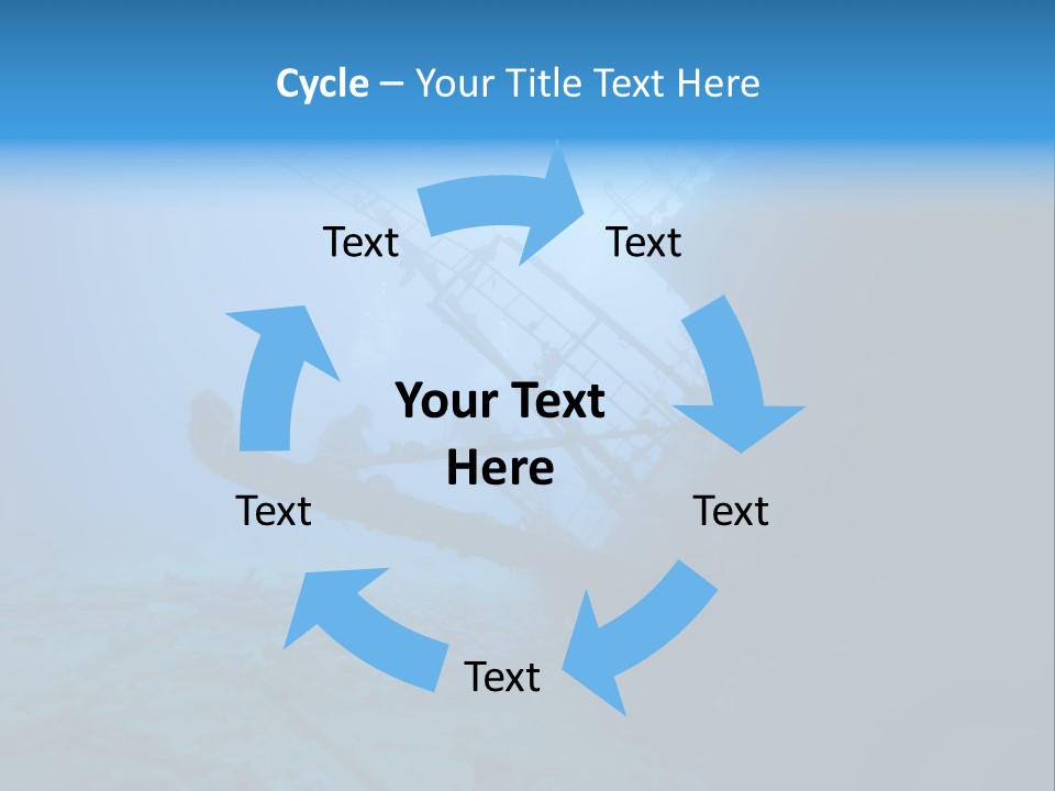 Alcyonaires Aquarium Ange PowerPoint Template