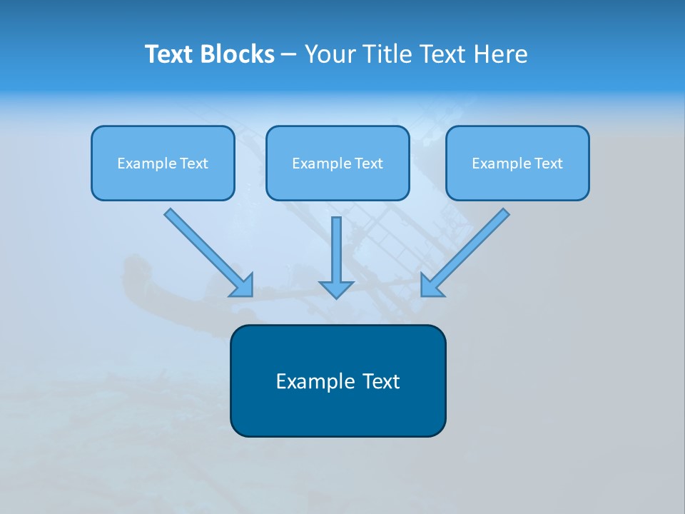 Alcyonaires Aquarium Ange PowerPoint Template