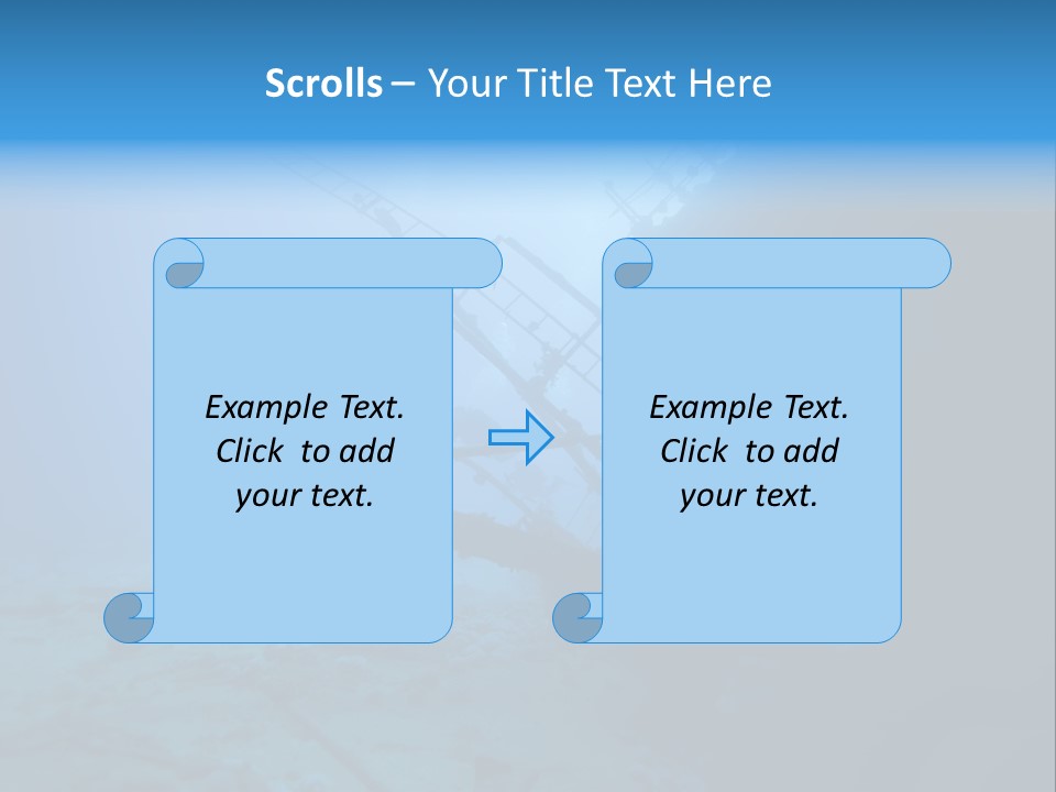Alcyonaires Aquarium Ange PowerPoint Template