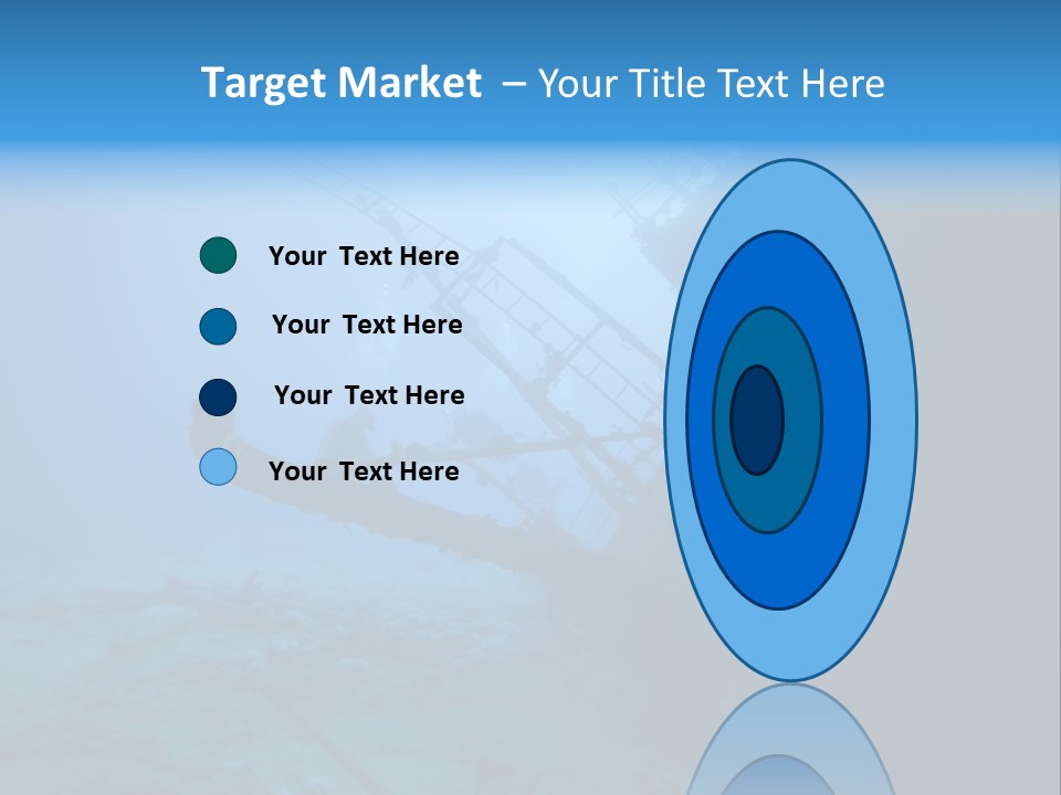 Alcyonaires Aquarium Ange PowerPoint Template