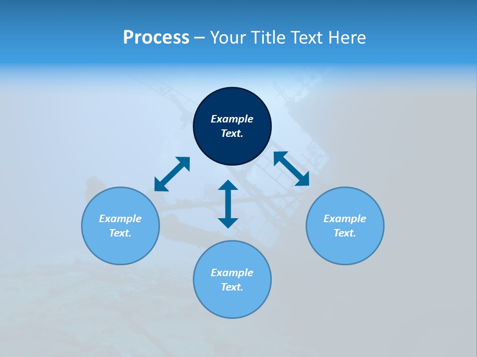 Alcyonaires Aquarium Ange PowerPoint Template