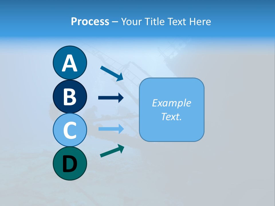 Alcyonaires Aquarium Ange PowerPoint Template