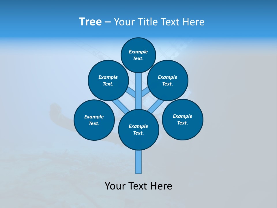 Alcyonaires Aquarium Ange PowerPoint Template