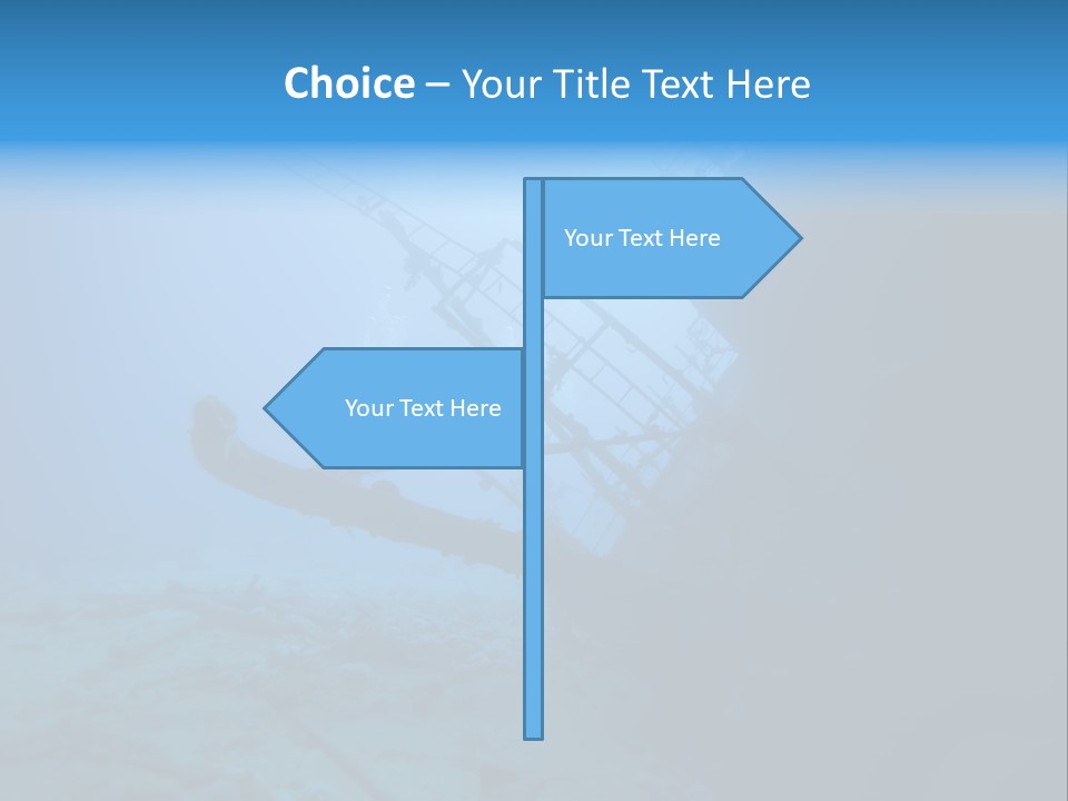 Alcyonaires Aquarium Ange PowerPoint Template