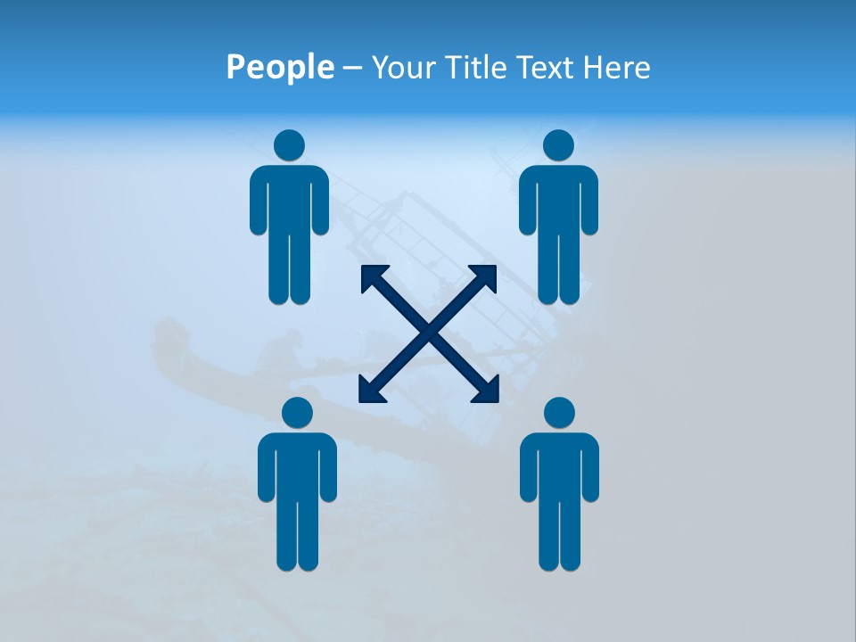 Alcyonaires Aquarium Ange PowerPoint Template