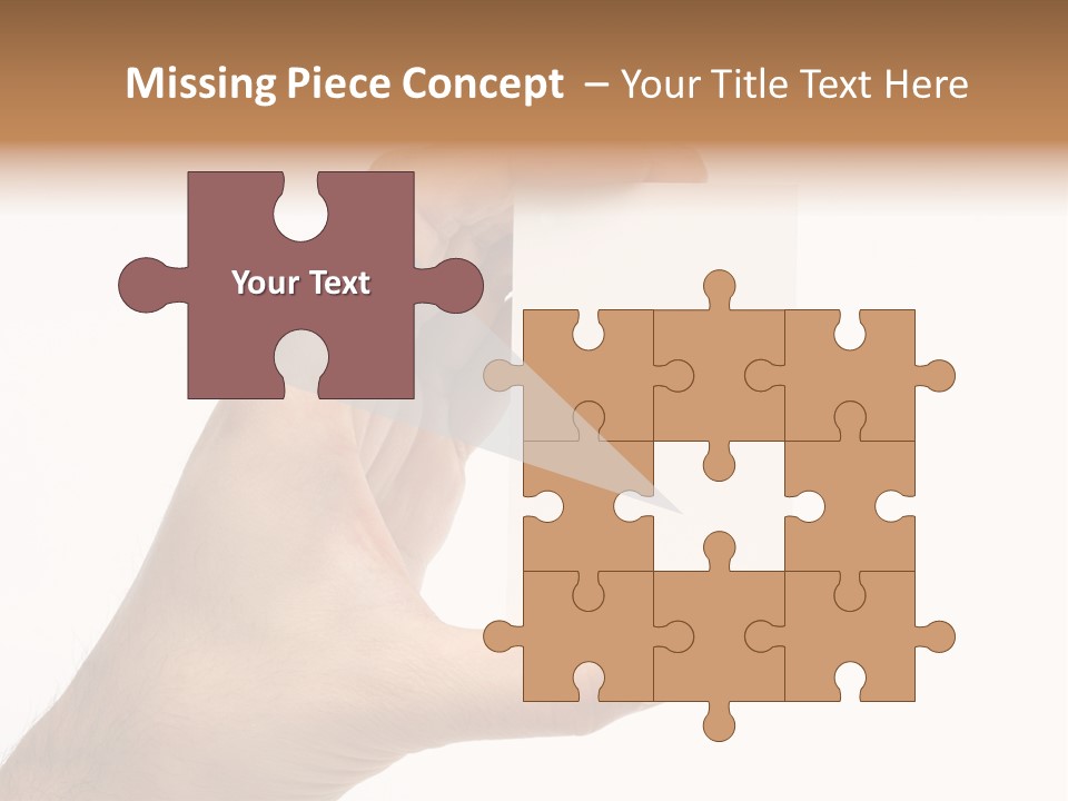 Career Sign Isolated PowerPoint Template