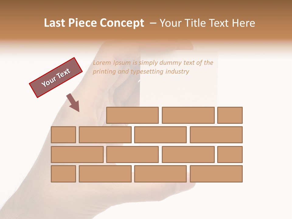 Career Sign Isolated PowerPoint Template