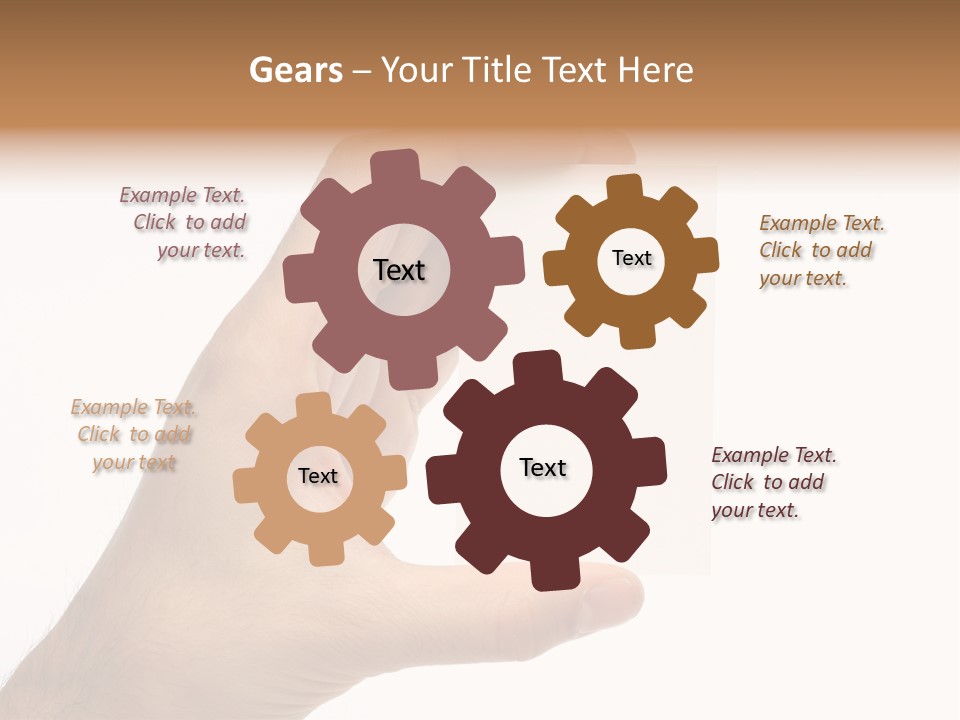 Career Sign Isolated PowerPoint Template