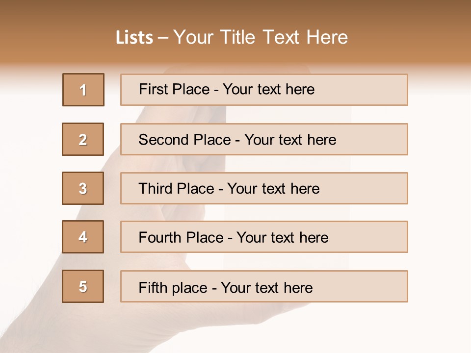 Career Sign Isolated PowerPoint Template