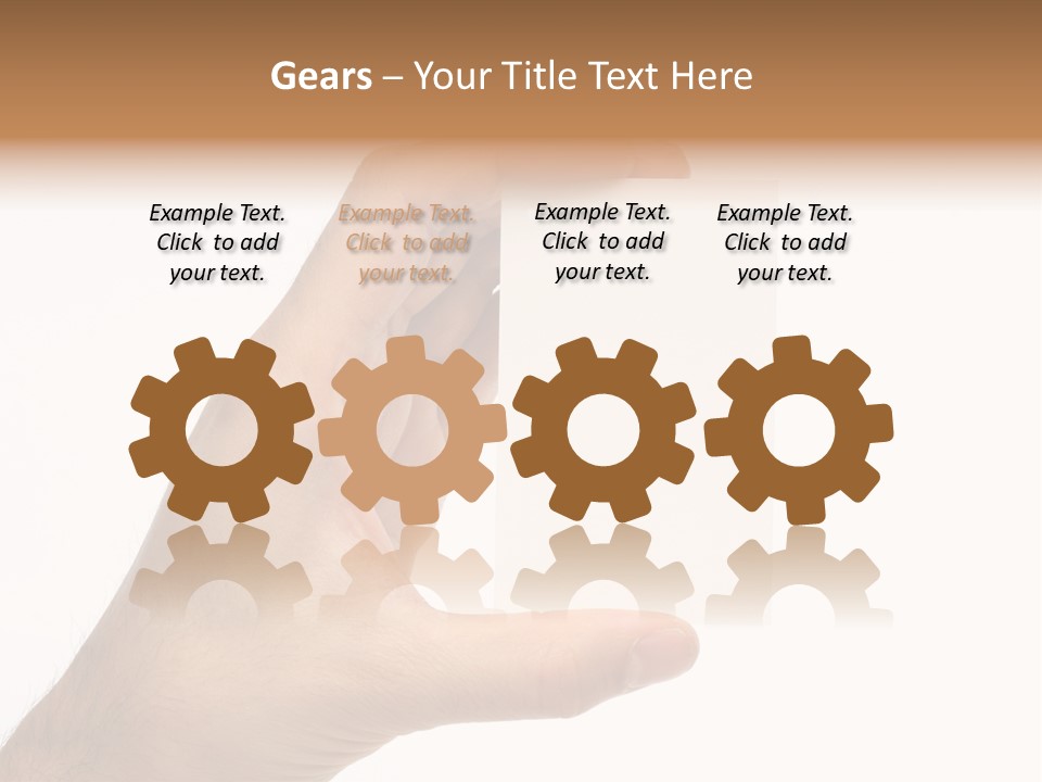 Career Sign Isolated PowerPoint Template