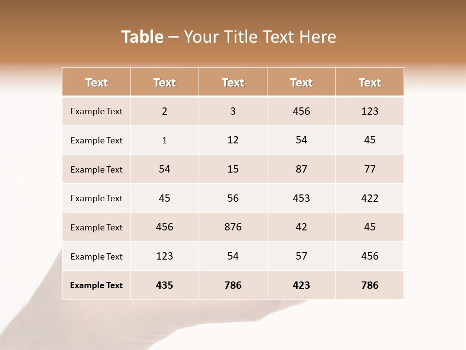 Career Sign Isolated PowerPoint Template
