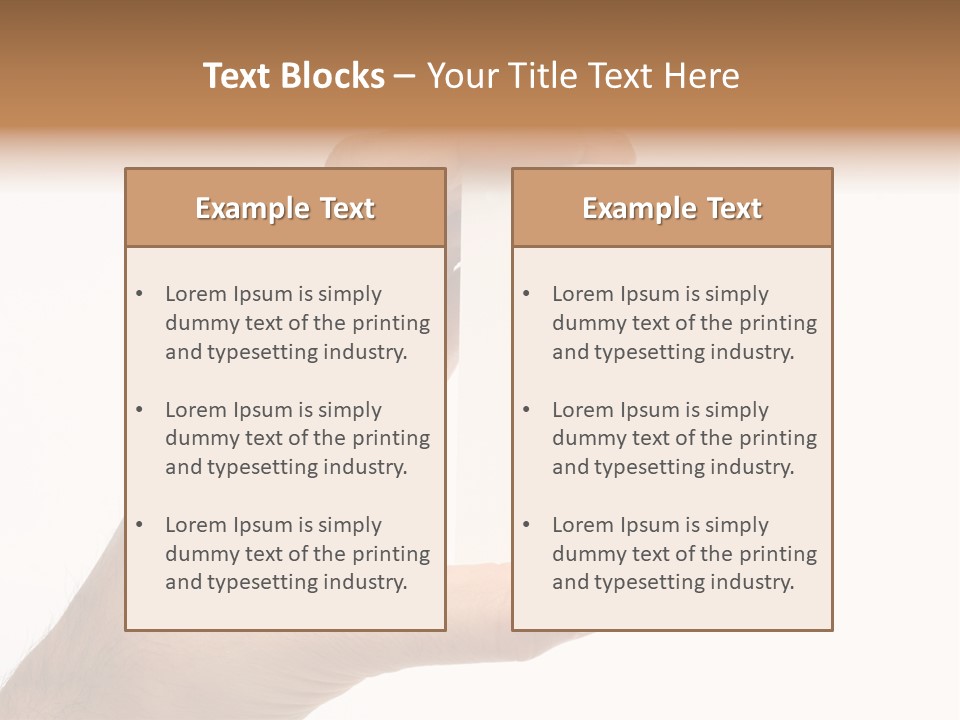 Career Sign Isolated PowerPoint Template