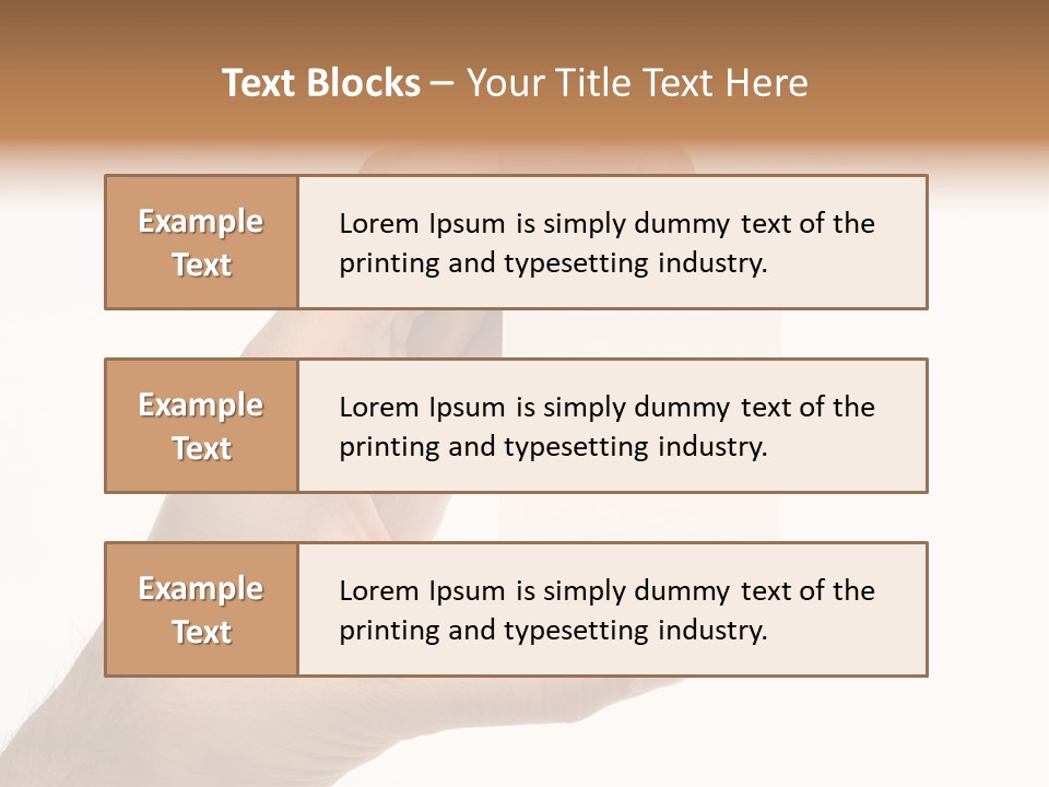 Career Sign Isolated PowerPoint Template