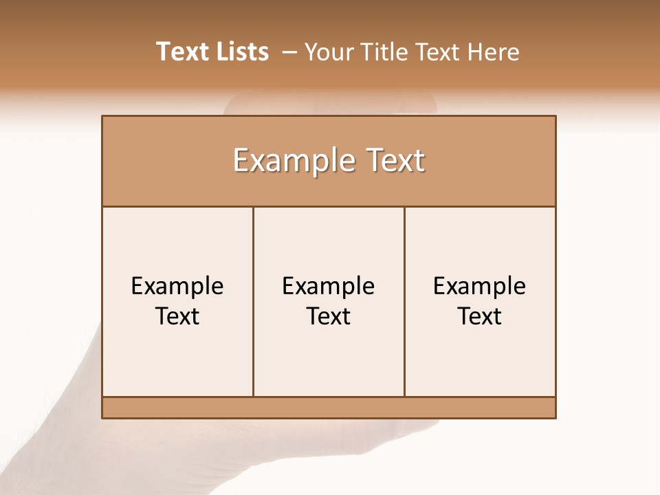Career Sign Isolated PowerPoint Template