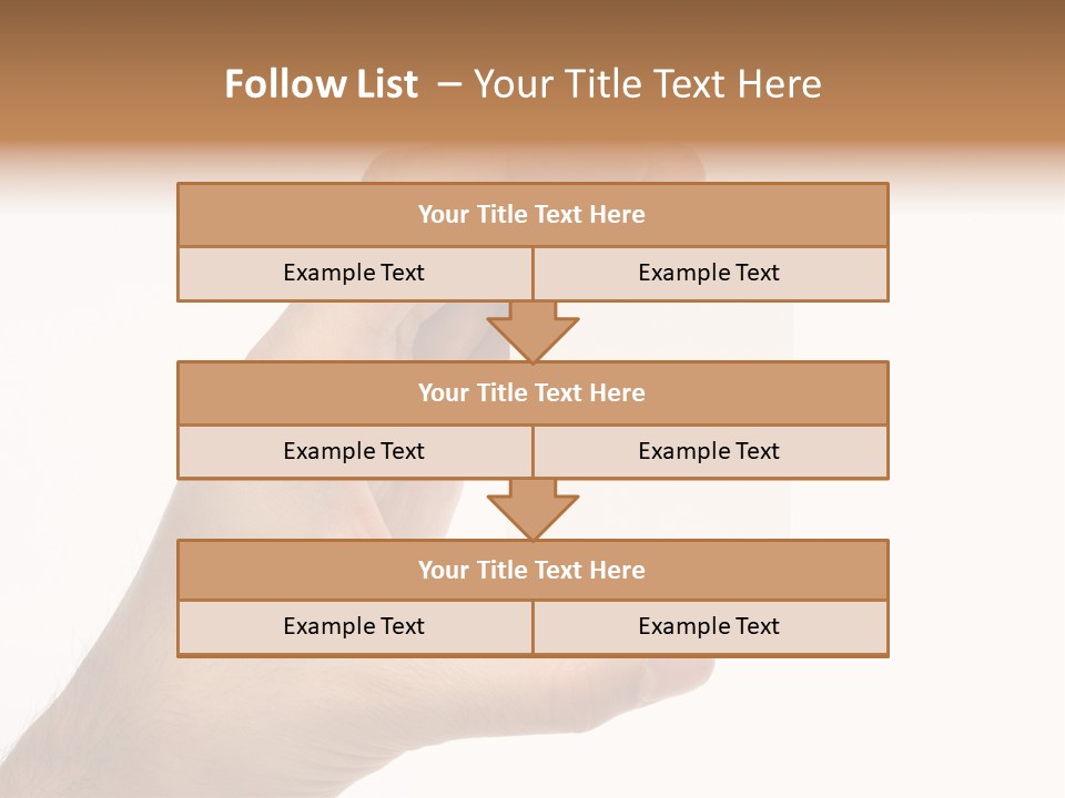 Career Sign Isolated PowerPoint Template