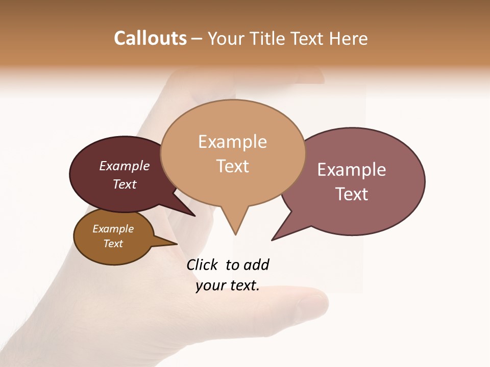 Career Sign Isolated PowerPoint Template