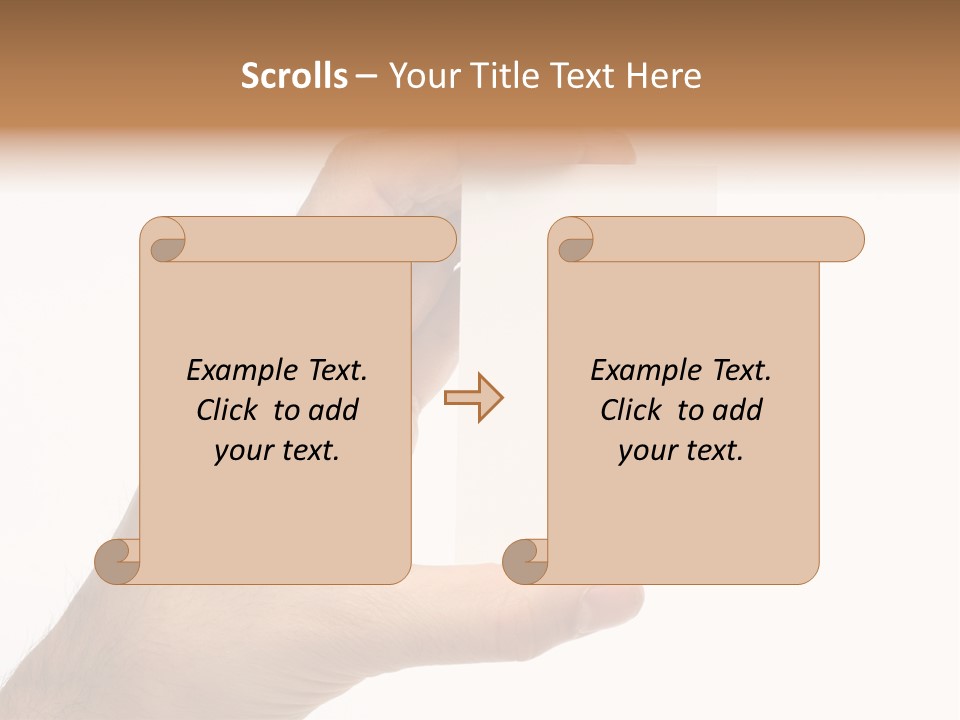 Career Sign Isolated PowerPoint Template