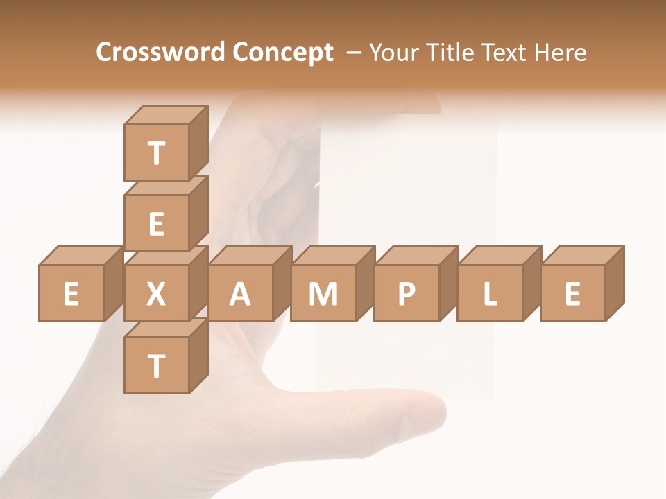 Career Sign Isolated PowerPoint Template