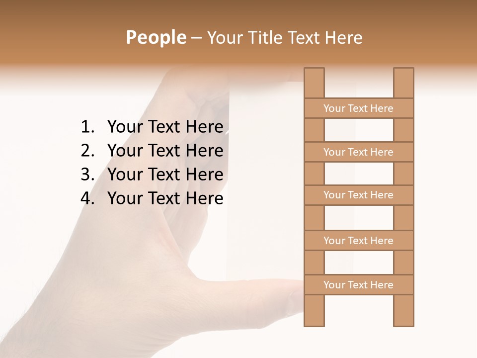 Career Sign Isolated PowerPoint Template