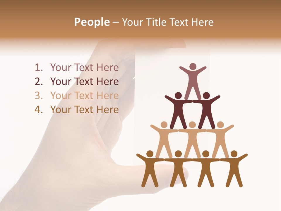 Career Sign Isolated PowerPoint Template