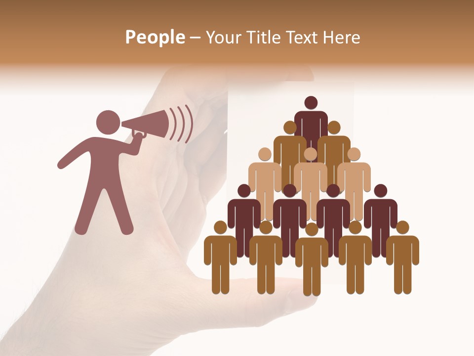 Career Sign Isolated PowerPoint Template