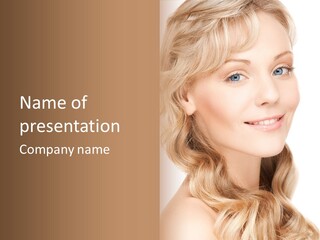 Visage Cute Good PowerPoint Template