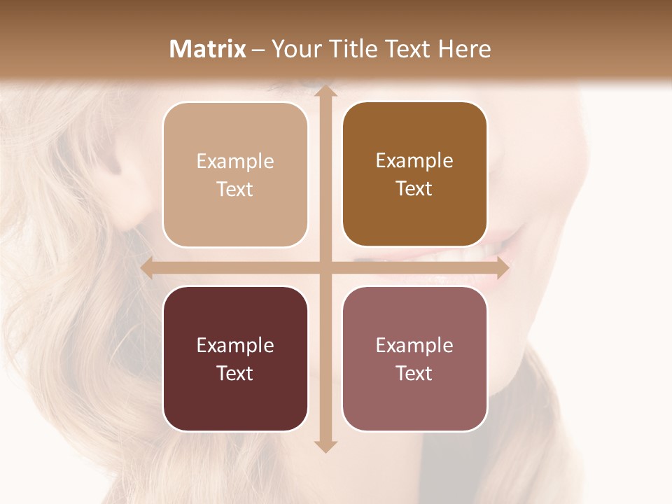 Visage Cute Good PowerPoint Template