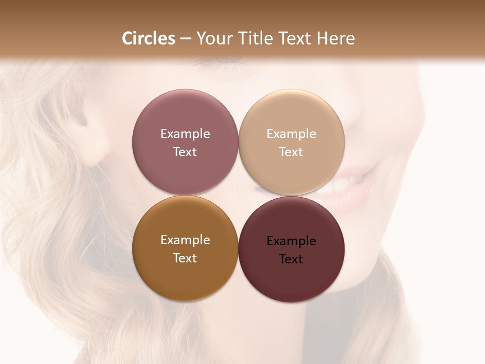 Visage Cute Good PowerPoint Template