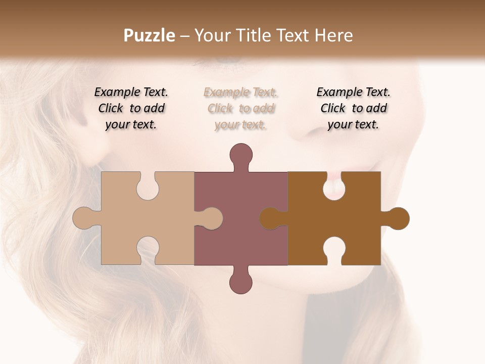 Visage Cute Good PowerPoint Template