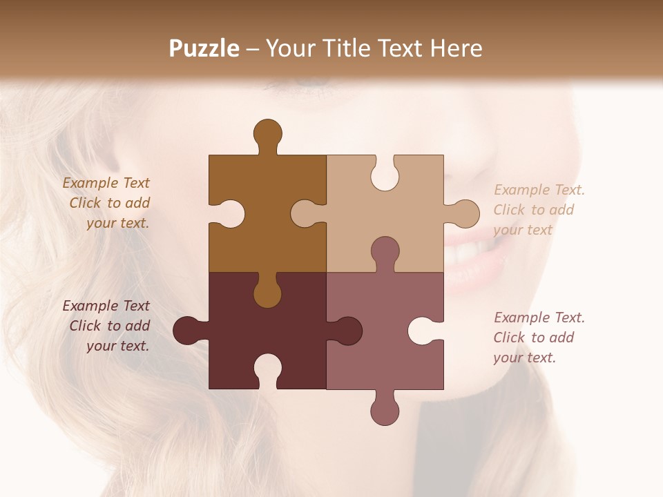 Visage Cute Good PowerPoint Template