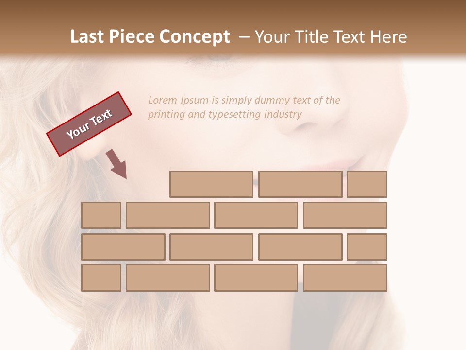 Visage Cute Good PowerPoint Template