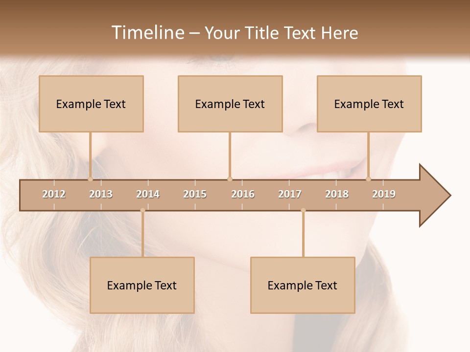Visage Cute Good PowerPoint Template